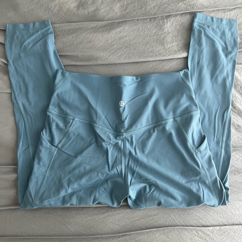 Lululemon Align Blue Leggings with Pockets